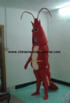 Cray, langoustine, chicken lobster animal mascot costume