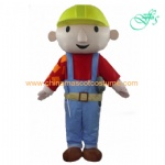Popular Bob the Builder mascot costume