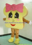 Bread moving mascot apparel