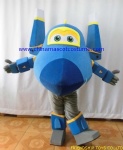 Super Wings Jerome cartoon mascot costume