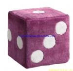 Dice plush toy