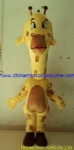 Madagascar giraffe plush  mascot costume