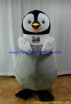 Madagascar penguin adult mascot costume