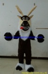 Madagascar reindeer character  mascot costume