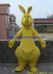 Custom made kangaroo mascot costume