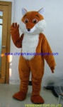 Wolf animal mascot costume