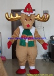 Deer mascot costume for Christmas