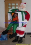 Christmas gift moving mascot costume