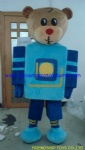 Robot bear party mascot costume