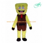 Spongebob cartoon mascot costume