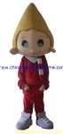 Custom boy mascot costume