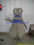 The aliens character mascot costume