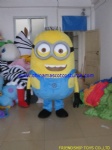 Minion fur mascot costume