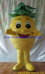 Pineapple fruit mascot costume