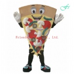 Pizza food mascot costume