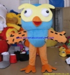 Owl animal mascot costume