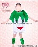 Vegetable kid's clothes for show time