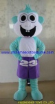 Monkey plush mascot costume