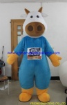 Cow animal mascot costume, farm animal costume