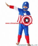 Captain America cosplay costume for kids