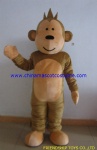 Monkey moving mascot costume