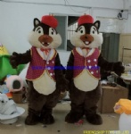 Squirrel animal plush mascot costume