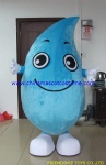 Hot sale water drop moving mascot costume