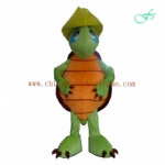 Little turtle cartoon mascot costume