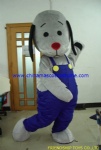 Dog plush mascot costume