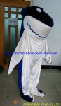 Shark moving plush mascot costume