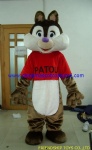 Squirrel animal character mascot costume