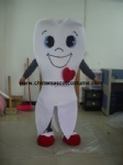 Tooth customized mascot costume