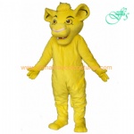 Simba the lion disney mascot costume