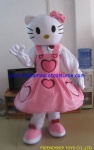 Hello Kitty cartoon mascot costume