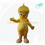 Tweety cartoon mascot costume