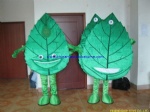 Leaves plant moving mascot costume