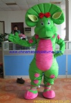 Barney and friends character mascot costume
