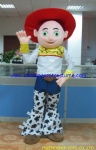 Toy story Daisy cartoon mascot costume, Jessie Toy Story costume