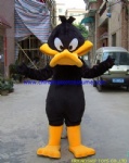 Black duck disney mascot costume