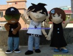Hip Hop boys and girl mascot costume