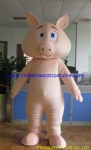 Pig animal mascot costume