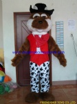 Dog moving mascot costume