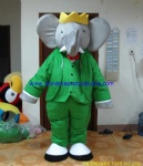 Elephant mascot costume china supplier