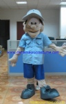 Man adult mascot costume