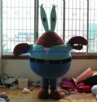 Mr Krabs Spongebob character mascot costume