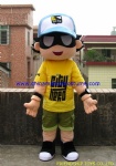 City hero character mascot costume