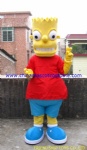 Simpson family character mascot costume