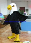 Black bird moving mascot costume