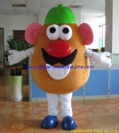 Mr Potato Head plush mascot costume