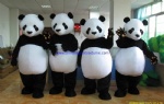 Panda plush mascot costume